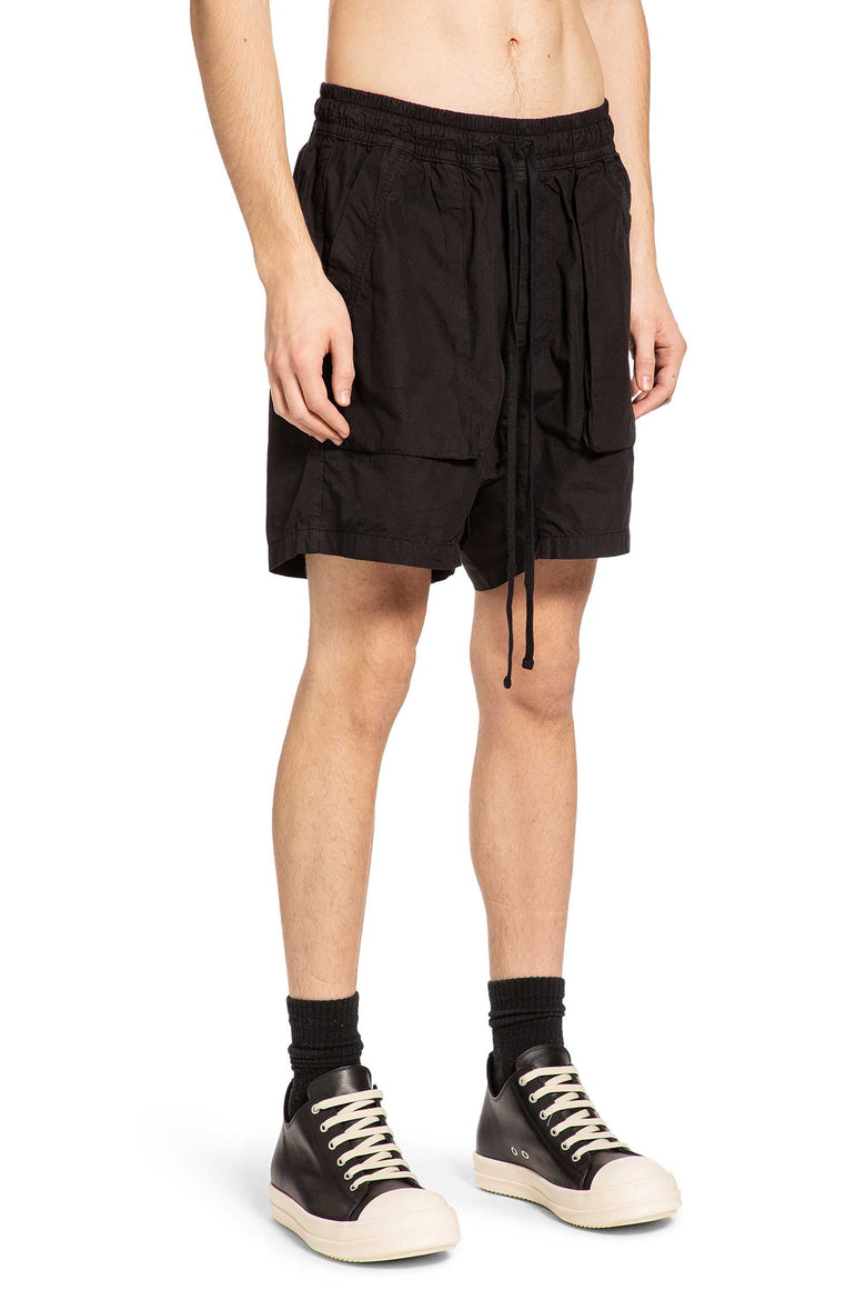 Cotton Canvas Drawstring Shorts