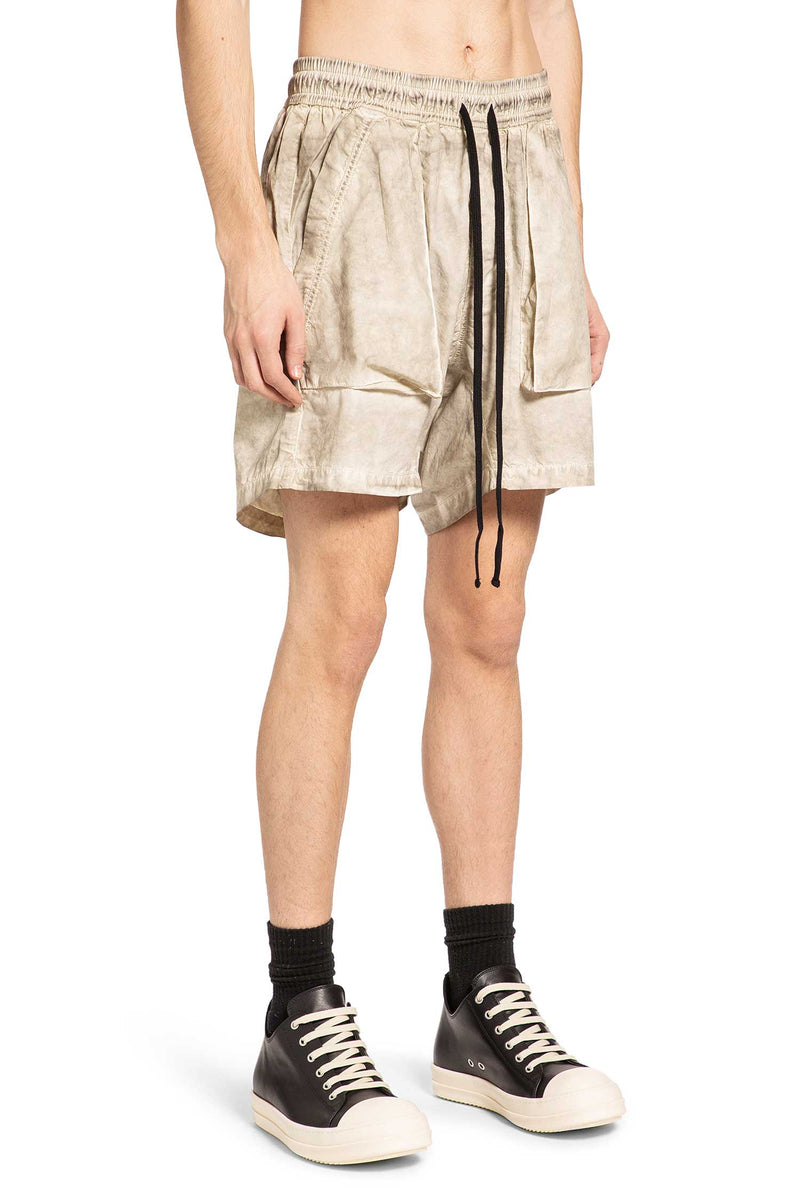 Cotton Canvas Drawstring Shorts