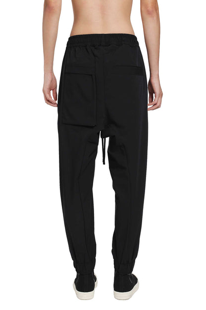 Stretch Nylon Jersey Track Pants
