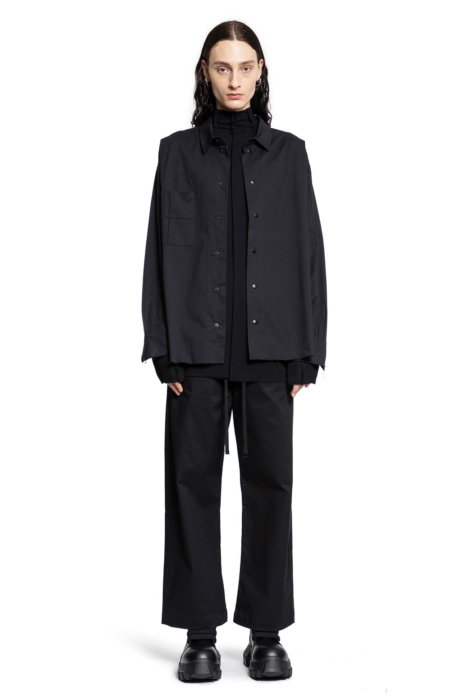 THOM KROM MAN BLACK TROUSERS