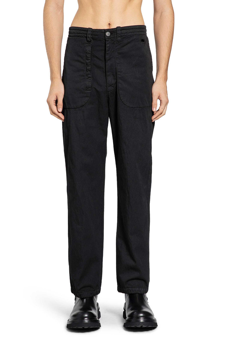 MASSIMO OSTI MAN BLACK TROUSERS