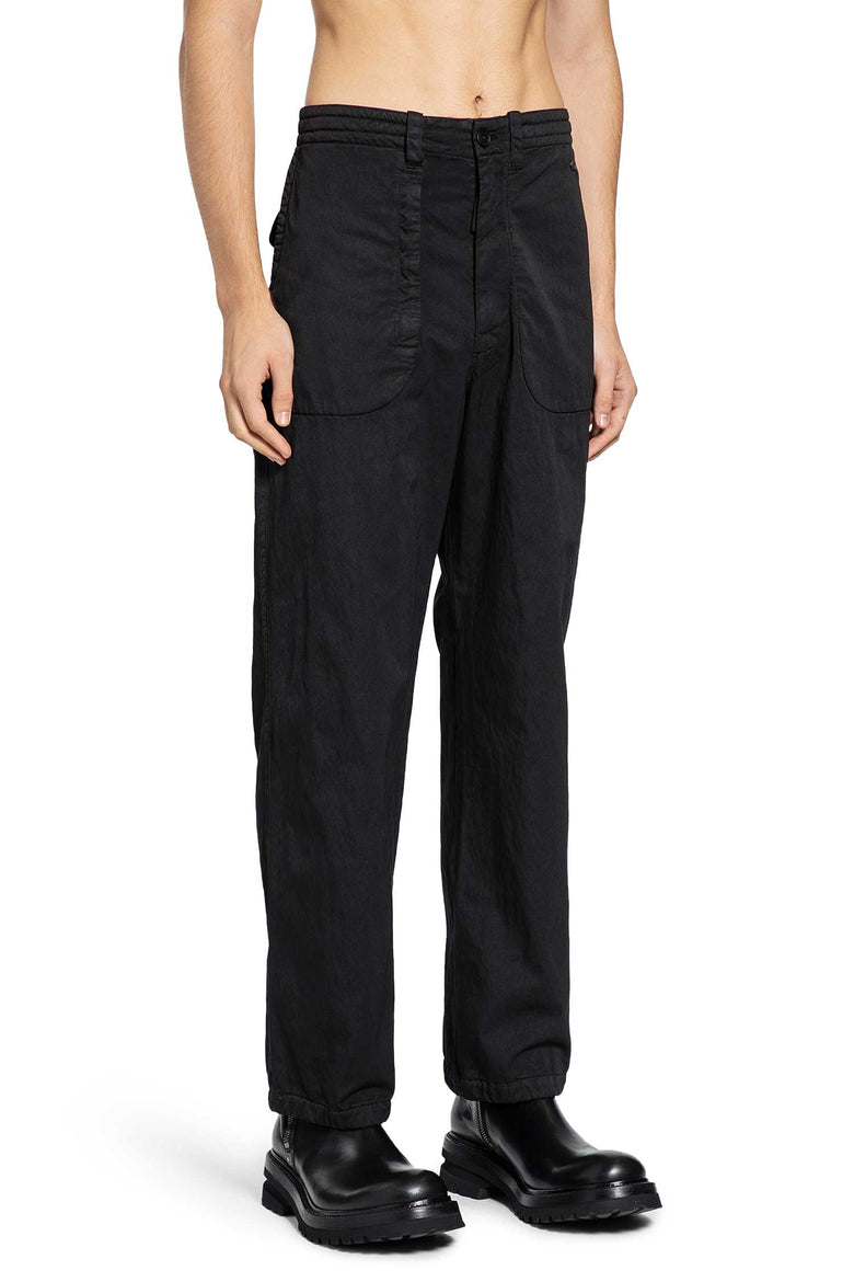 MASSIMO OSTI MAN BLACK TROUSERS