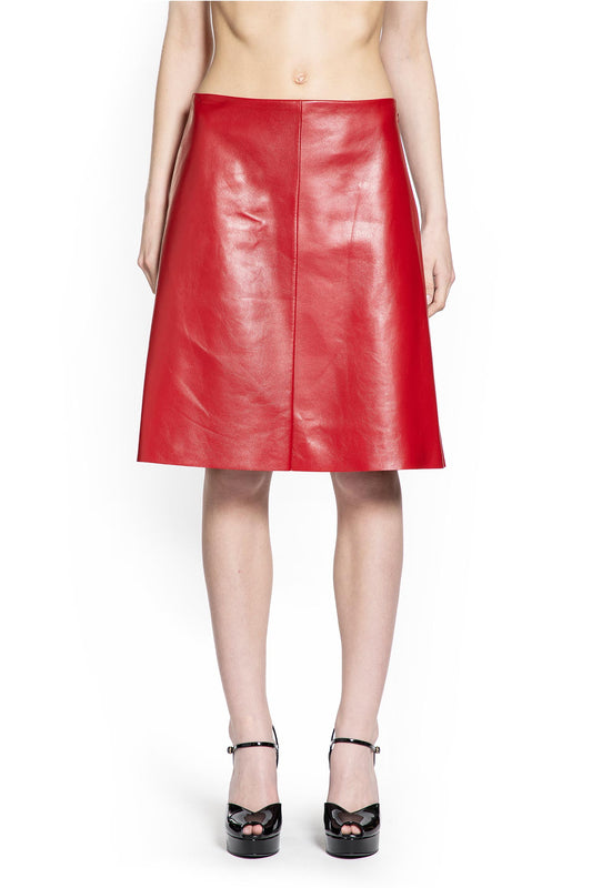 Nappa Leather Skirt