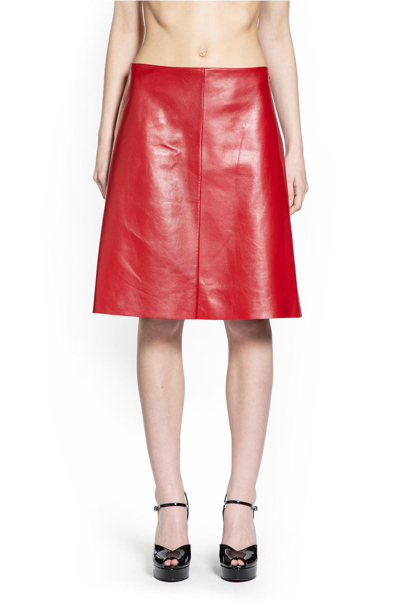 Nappa Leather Skirt