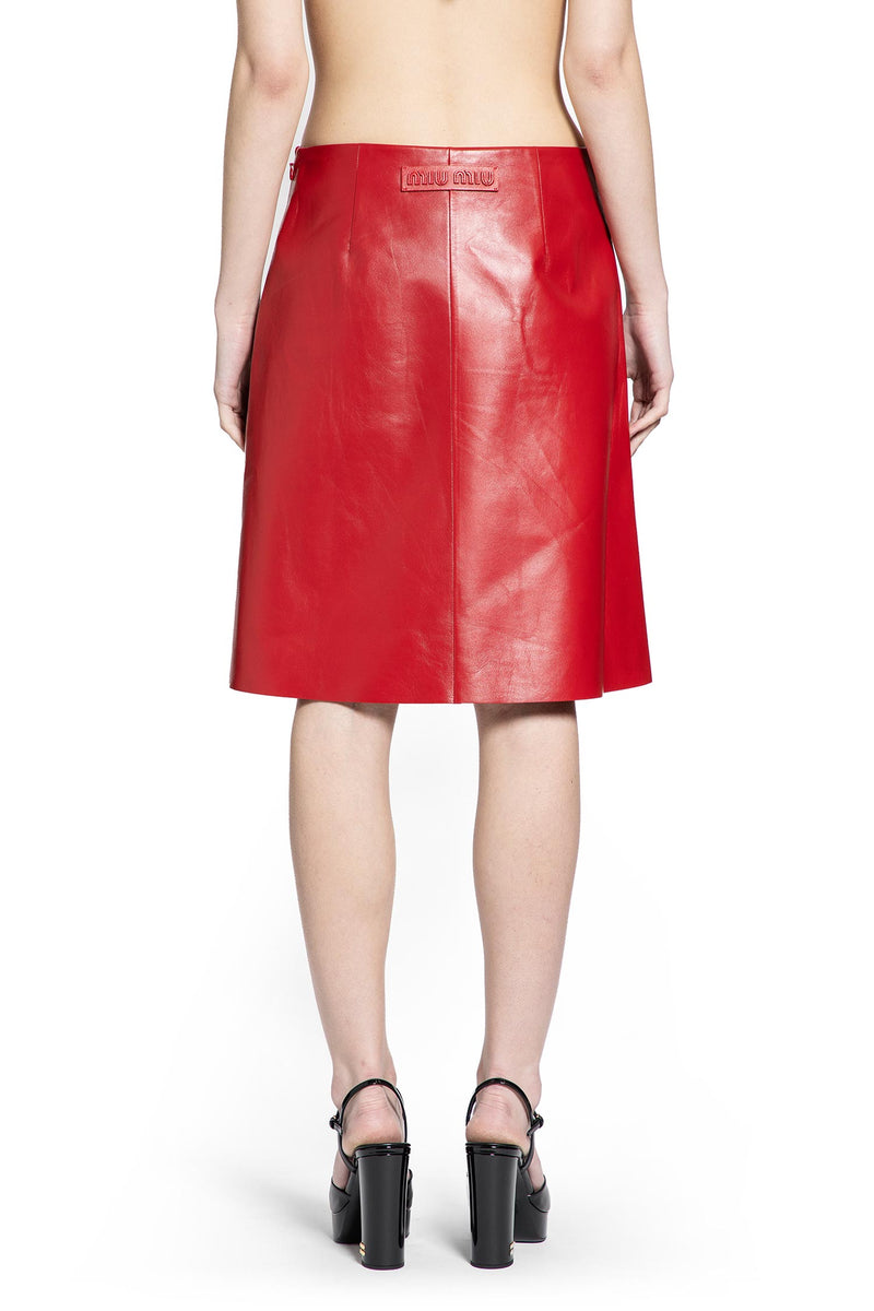 Nappa Leather Skirt
