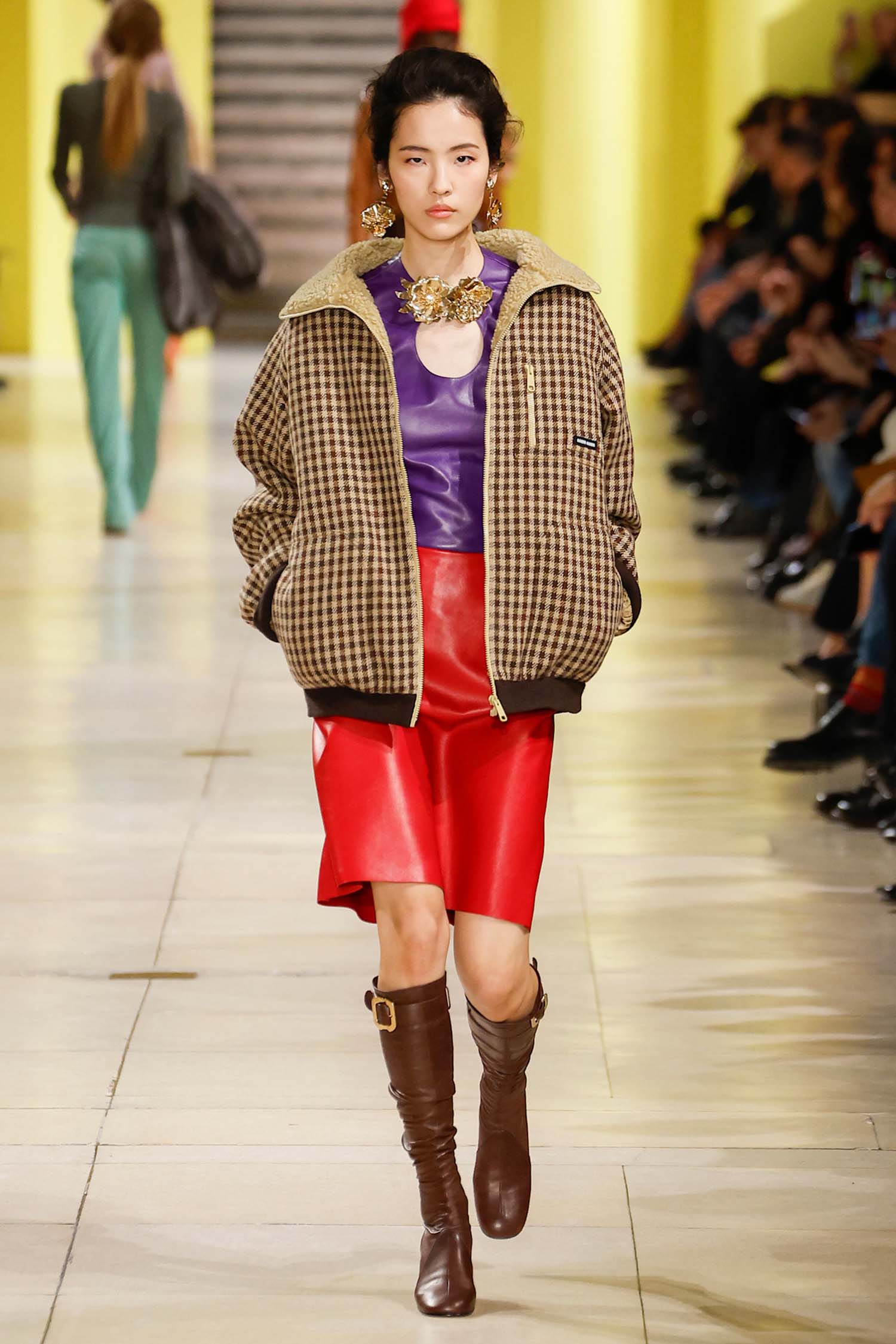 Nappa Leather Skirt