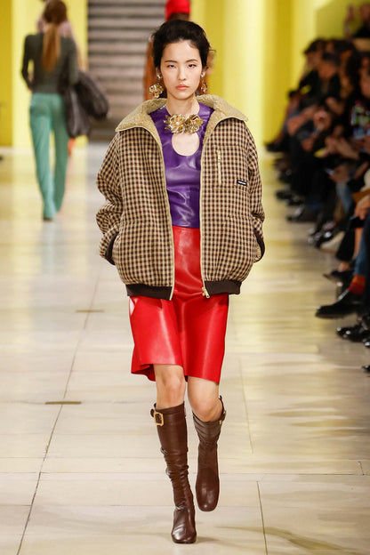 Nappa Leather Skirt