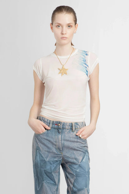 Antonioli MASHA POPOVA WOMAN WHITE T-SHIRTS & TANK TOPS