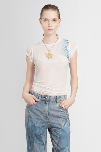 Antonioli MASHA POPOVA WOMAN WHITE T-SHIRTS & TANK TOPS