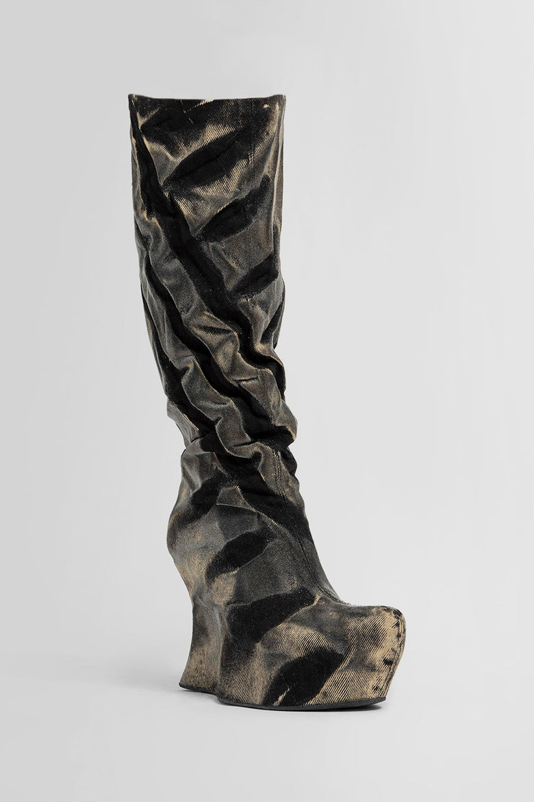 MASHA POPOVA WOMAN SILVER BOOTS