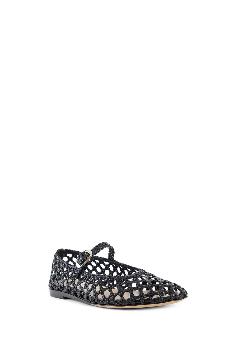 LE MONDE BERYL WOMAN BLACK FLATS - Antonioli.eu
