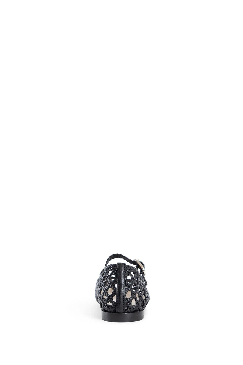 LE MONDE BERYL WOMAN BLACK FLATS - Antonioli.eu