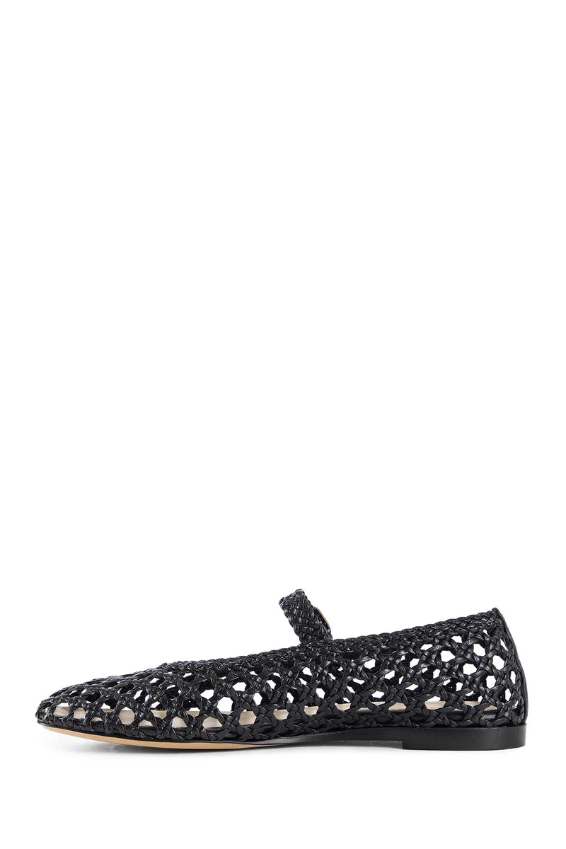 LE MONDE BERYL WOMAN BLACK FLATS - Antonioli.eu