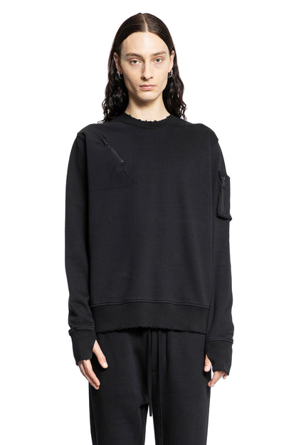 Antonioli THOM KROM MAN BLACK SWEATSHIRTS