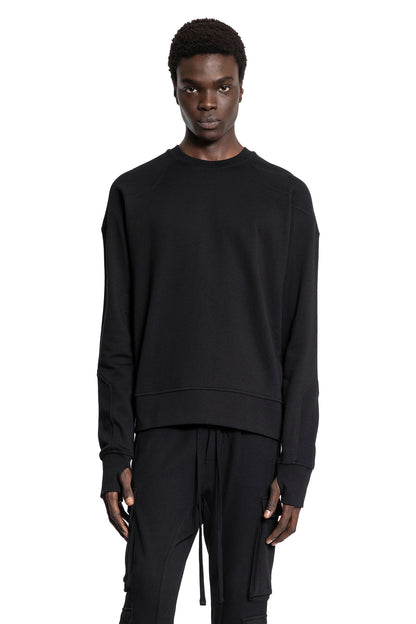 THOM KROM MAN BLACK SWEATSHIRTS