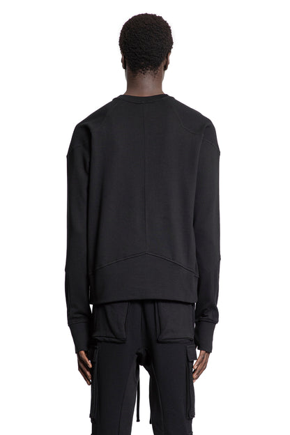 THOM KROM MAN BLACK SWEATSHIRTS