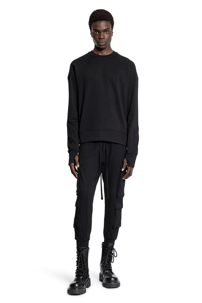 THOM KROM MAN BLACK SWEATSHIRTS