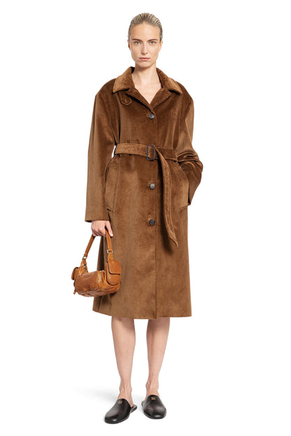 Antonioli MIU MIU WOMAN BROWN COATS