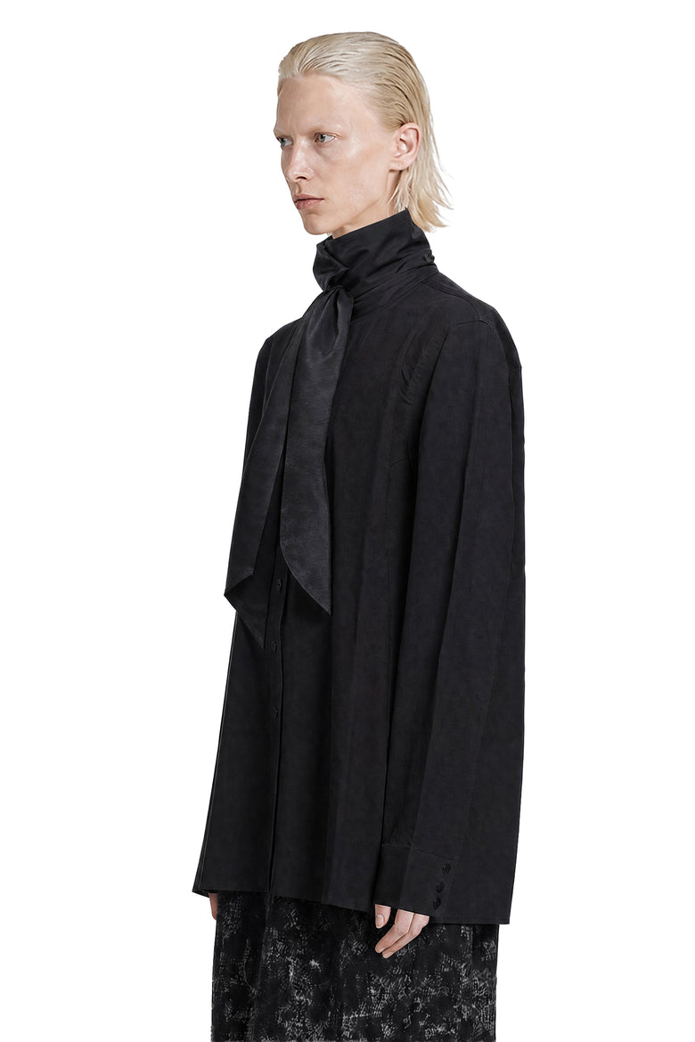 MACRO'SENSES Silk Scarf Shirt woman