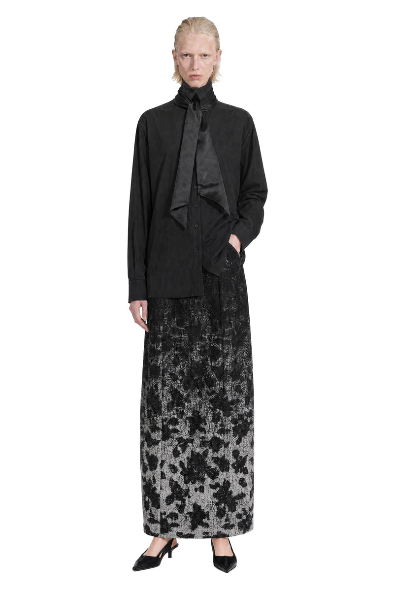 MACRO'SENSES Silk Scarf Shirt woman
