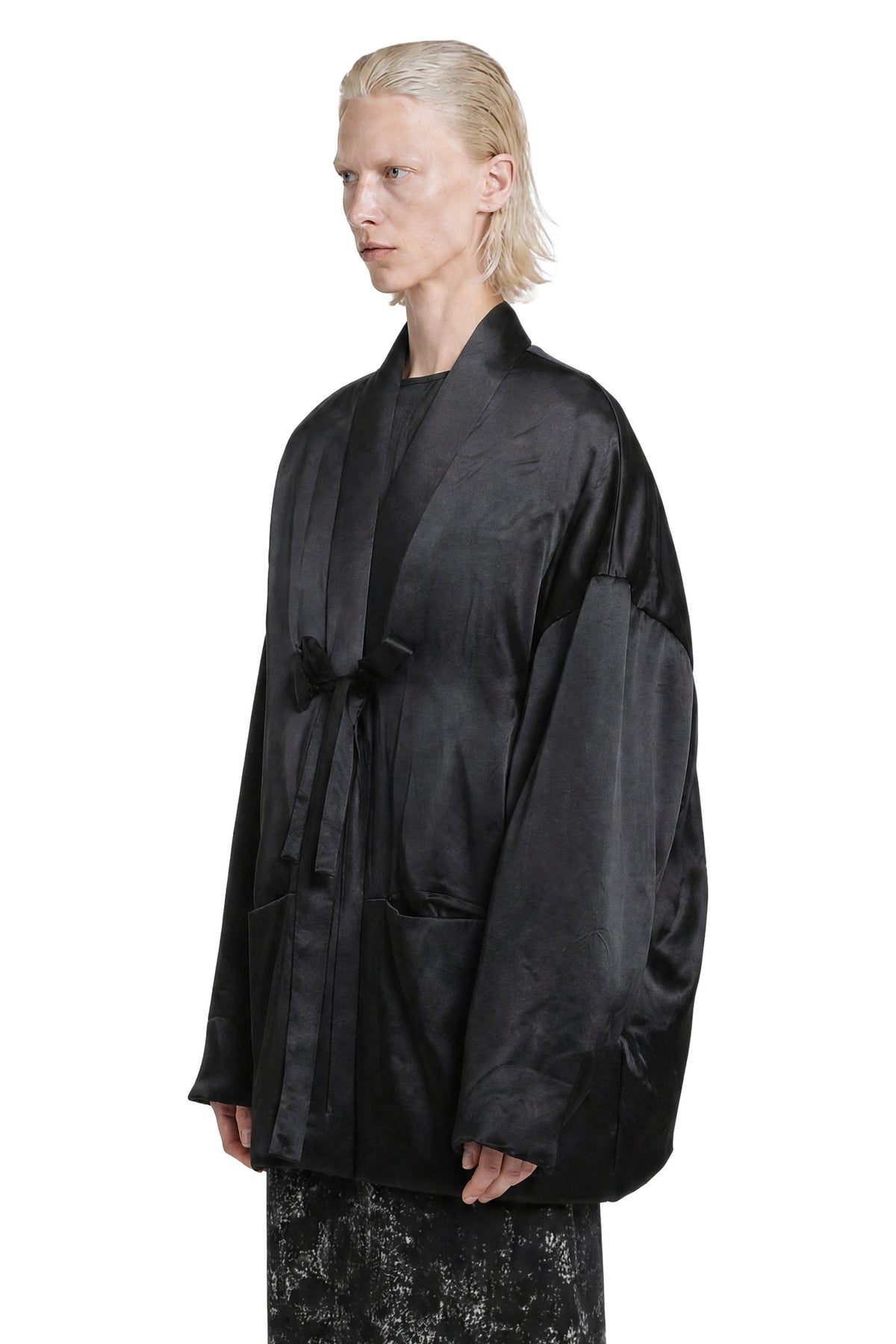 Floral Silk Kimono Jacket
