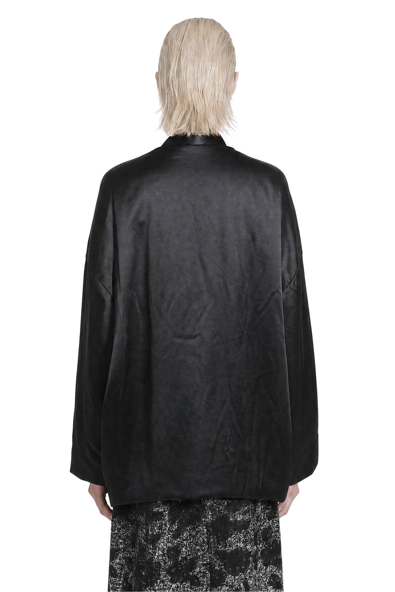 MACRO'SENSES Floral Silk Kimono Jacket woman