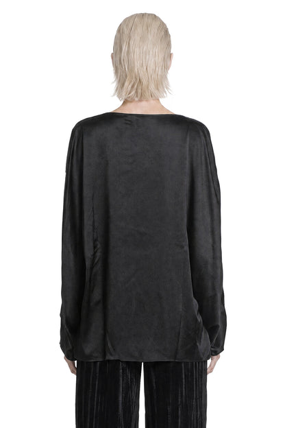 Batwing Sleeve Silk Top