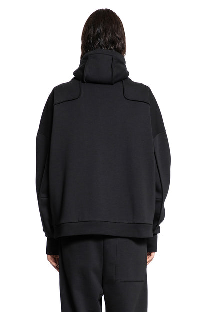 THOM KROM MAN BLACK SWEATSHIRTS