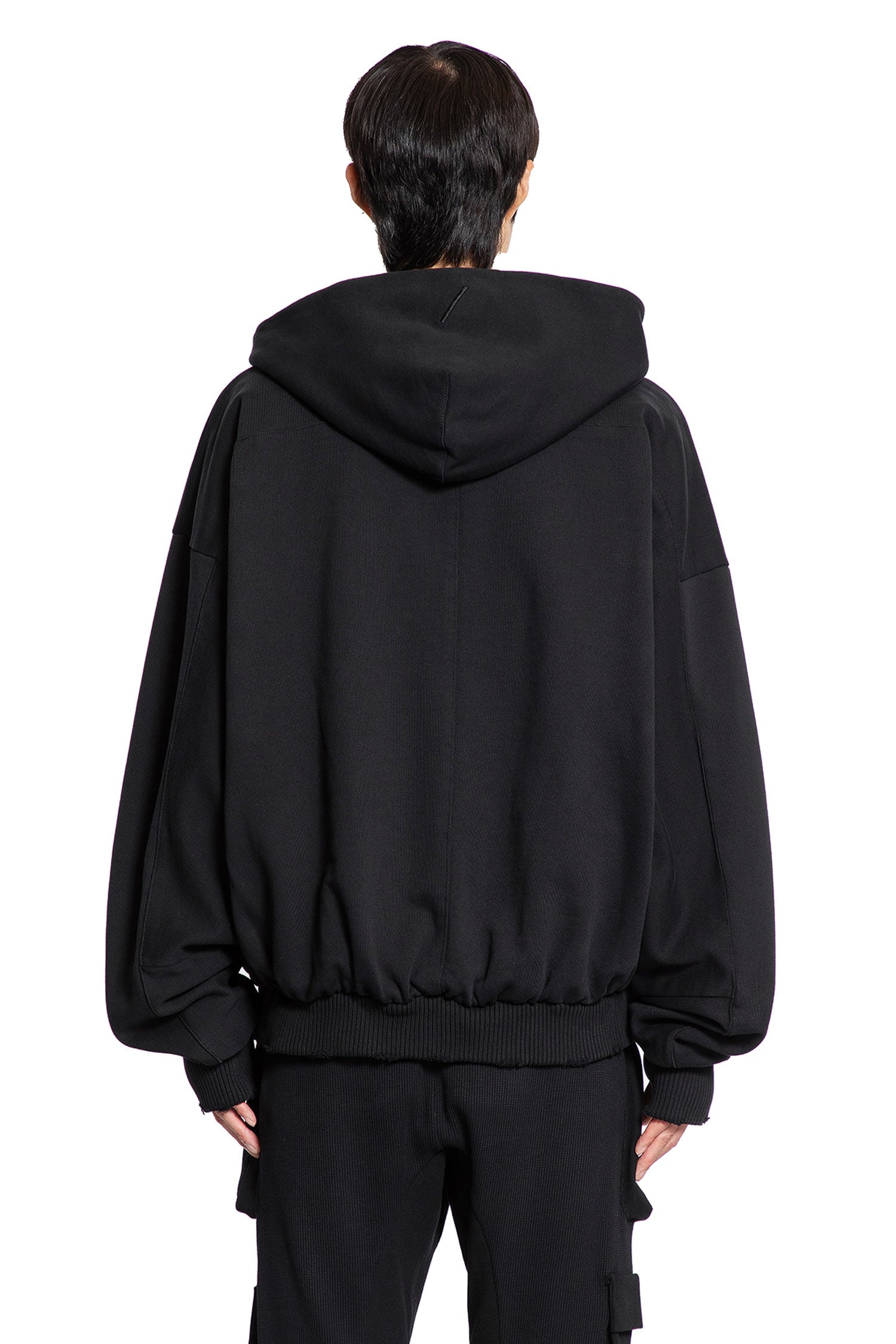 Zip-Up Hoodie with Hand Gaiters