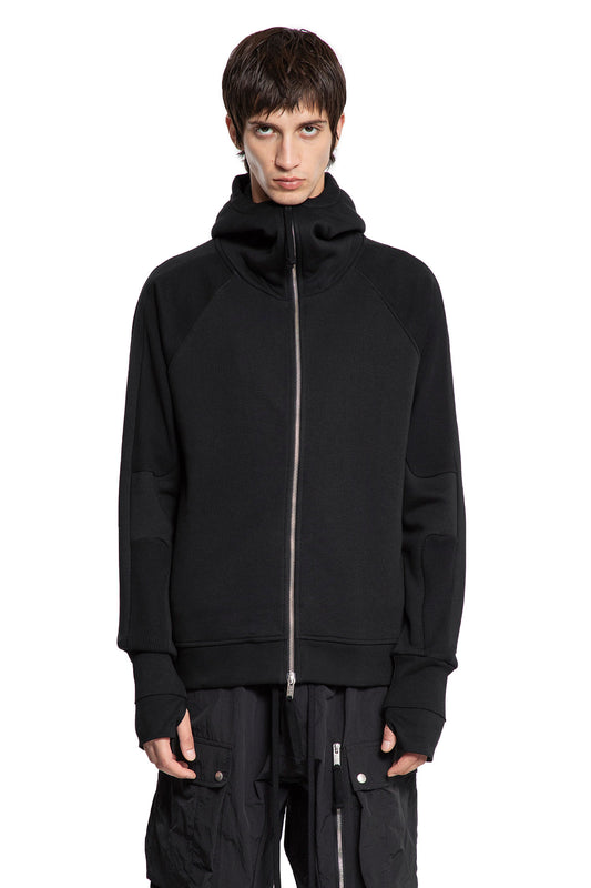 Zip-Up Hoodie with Hand Gaiters