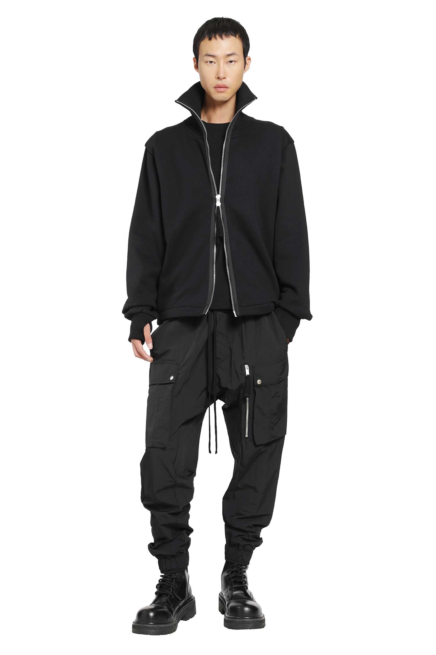Oversized High Neck Sweatshirt