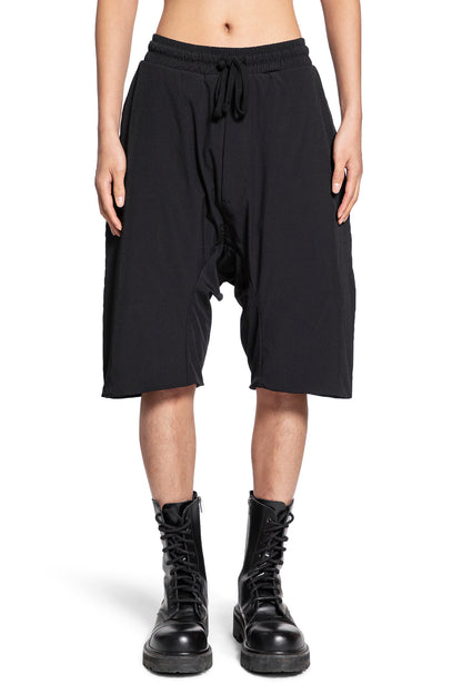 THOM KROM MAN BLACK SHORTS & SKIRTS