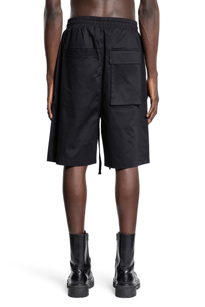 THOM KROM MAN BLACK SHORTS & SKIRTS