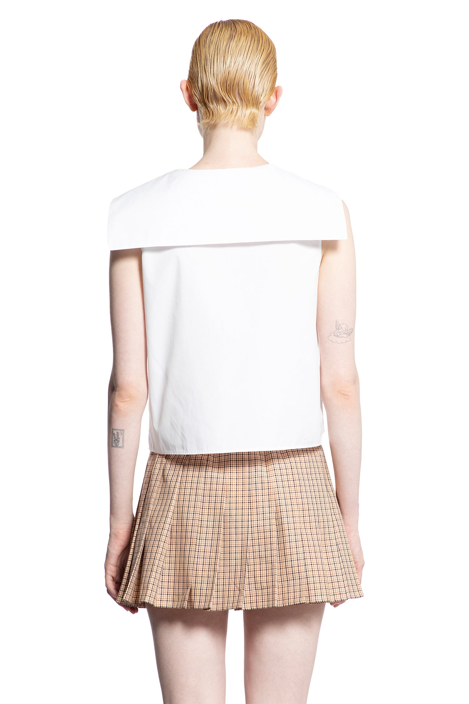 MIU MIU WOMAN WHITE TOPS