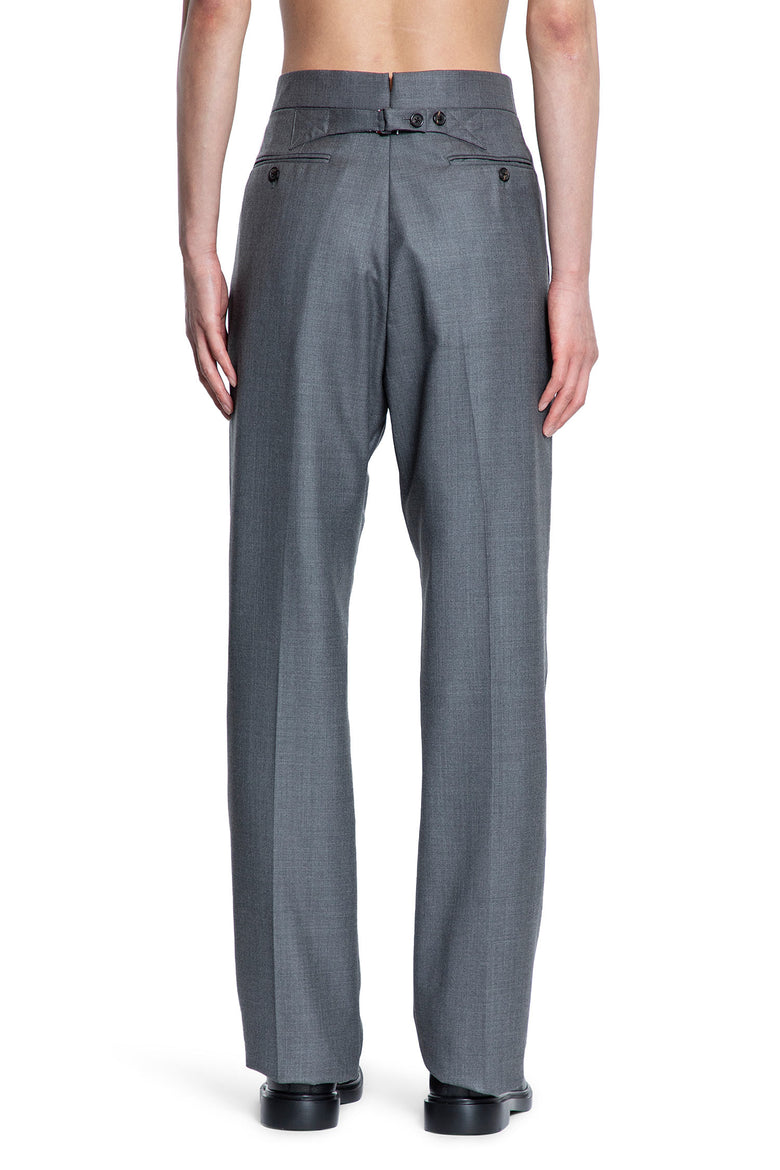 THOM BROWNE Super 120 s Twill Trousers man