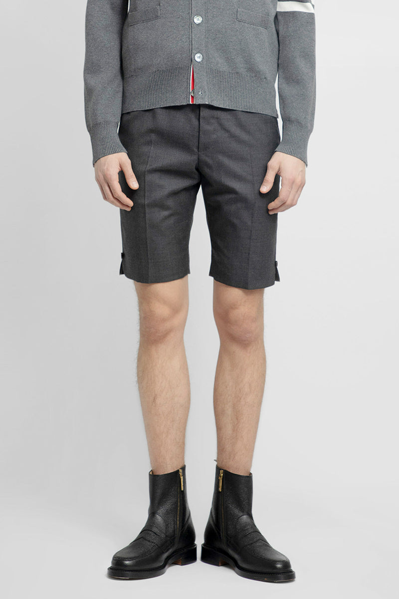 THOM BROWNE THOM BROWNE MAN GREY SHORTS & SKIRTS man