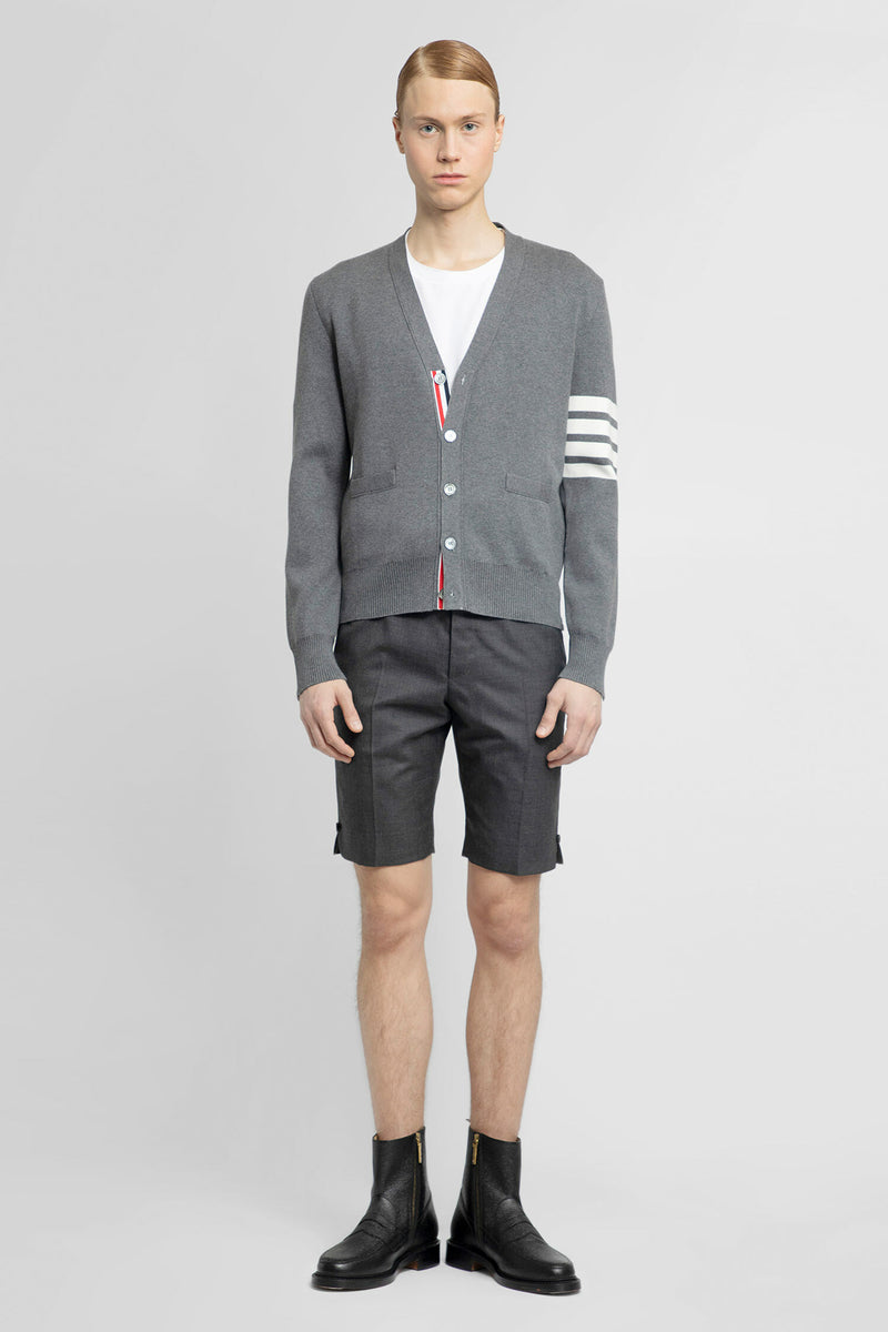 THOM BROWNE THOM BROWNE MAN GREY SHORTS & SKIRTS man