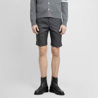 THOM BROWNE MAN GREY SHORTS & SKIRTS
