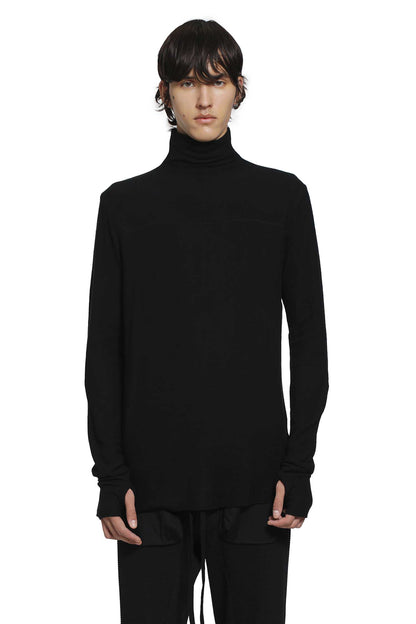 Roll Neck Long Sleeve T-Shirt