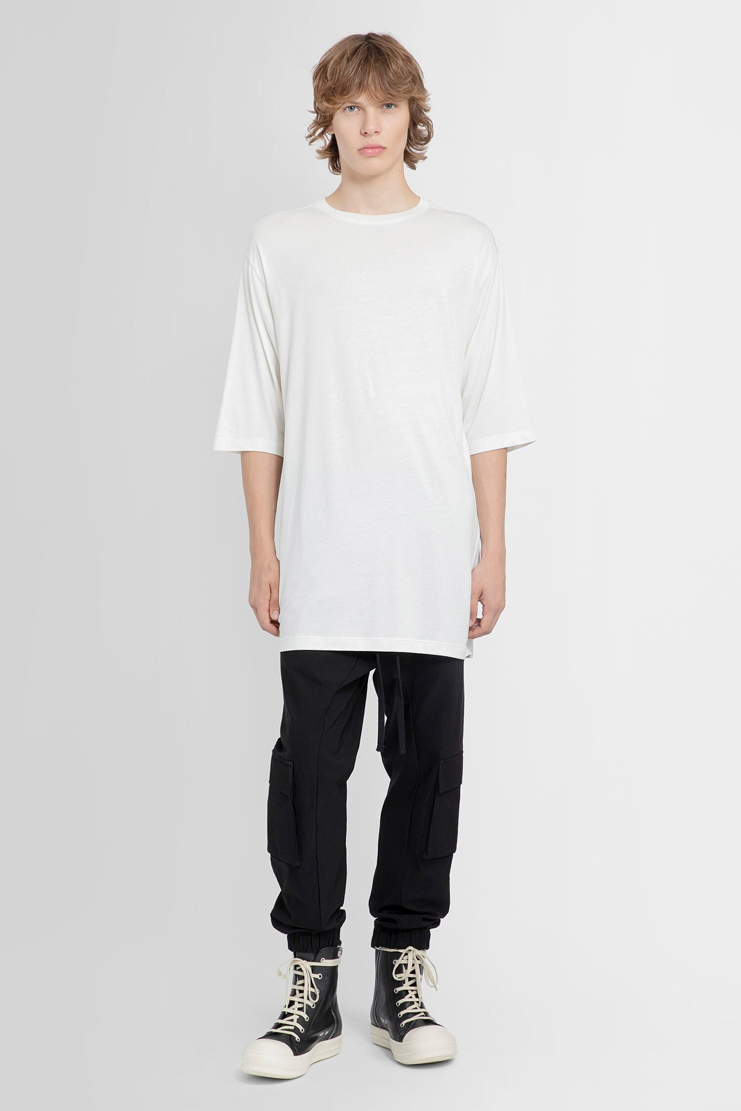 THOM KROM MAN OFF-WHITE T-SHIRTS