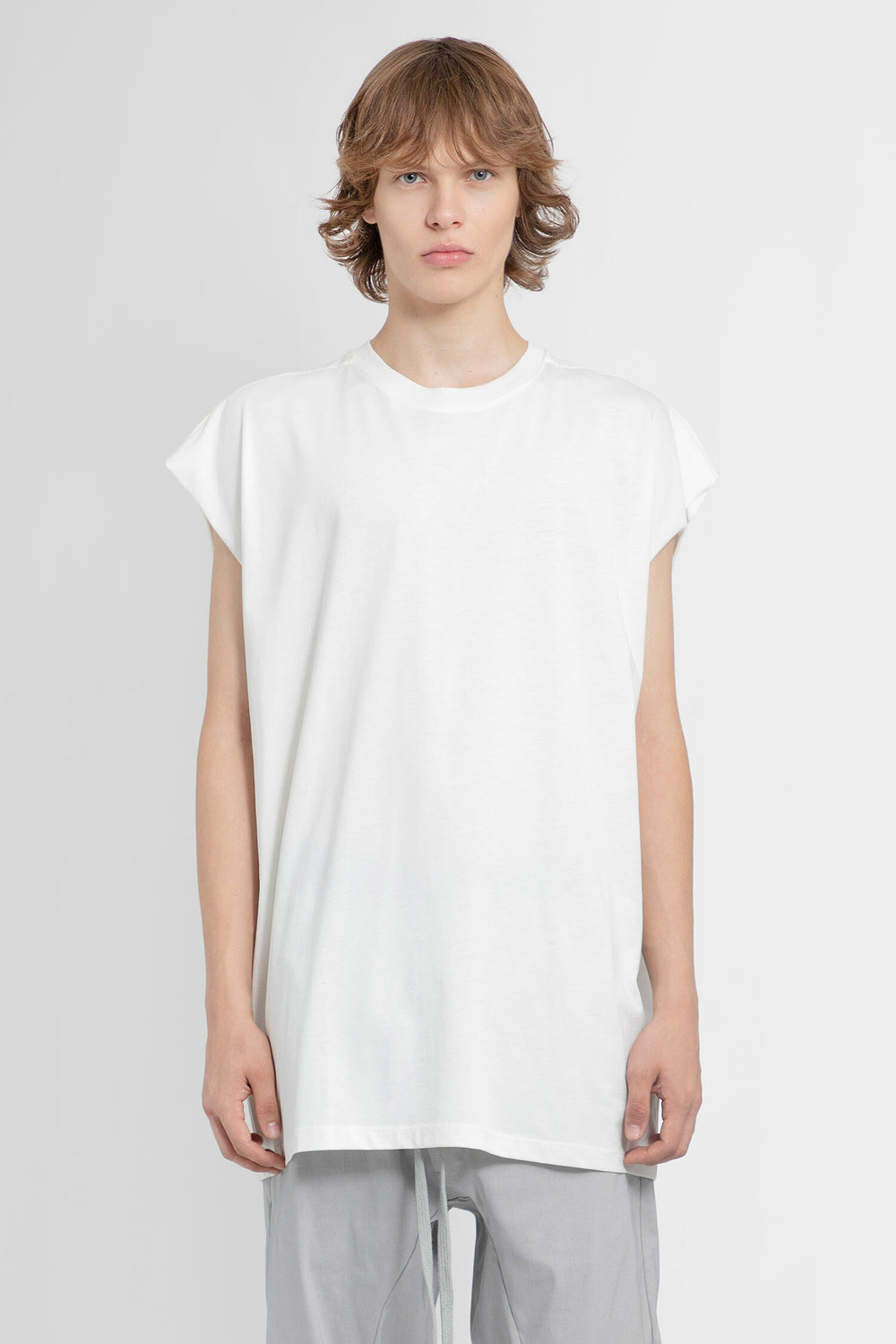 THOM KROM MAN OFF-WHITE T-SHIRTS & TANK TOPS