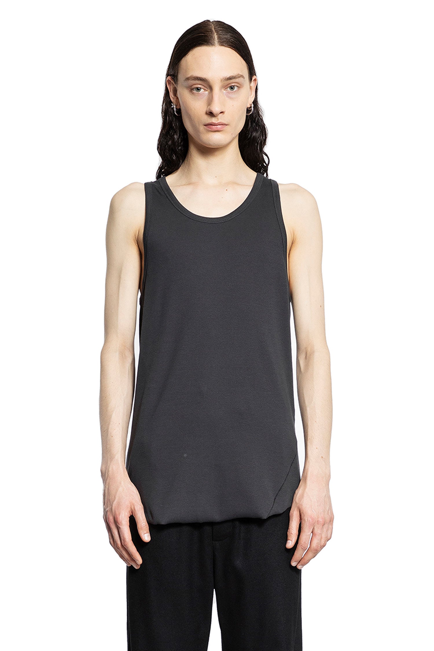 THOM KROM MAN GREY T-SHIRTS & TANK TOPS