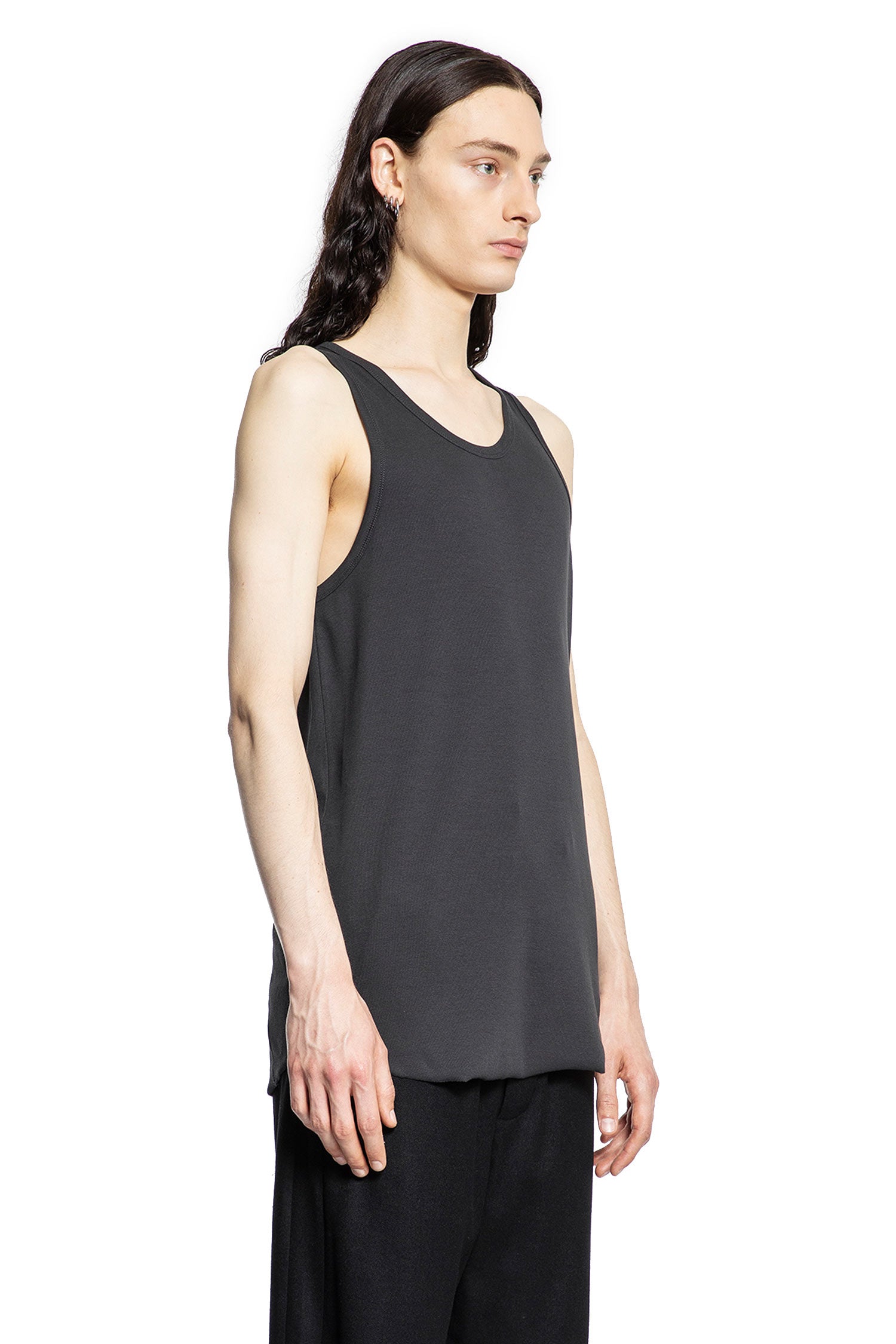 THOM KROM MAN GREY T-SHIRTS & TANK TOPS