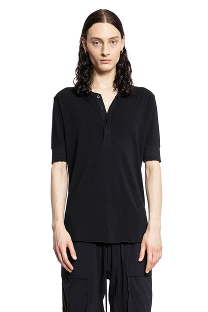 Antonioli THOM KROM MAN BLACK T-SHIRTS & TANK TOPS