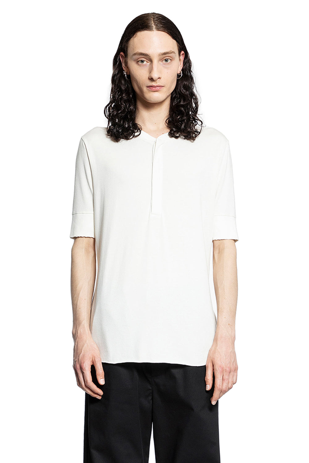 THOM KROM MAN WHITE T-SHIRTS & TANK TOPS