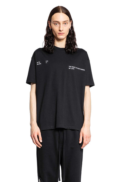 Antonioli THOM KROM MAN BLACK T-SHIRTS & TANK TOPS