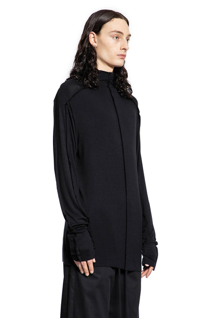 THOM KROM MAN BLACK KNITWEAR