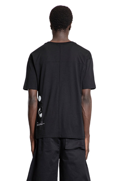 THOM KROM MAN BLACK T-SHIRTS & TANK TOPS