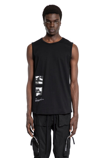 THOM KROM MAN BLACK T-SHIRTS & TANK TOPS