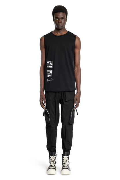 THOM KROM MAN BLACK T-SHIRTS & TANK TOPS